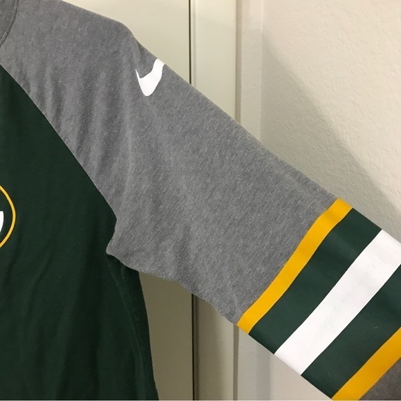 Nike x NFL green bat packers baseball tee - Picture 4 of 16